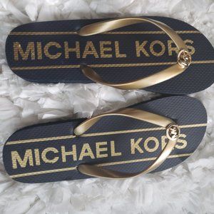 Brand new! Michael Kors Logo  Womens Flip Flops